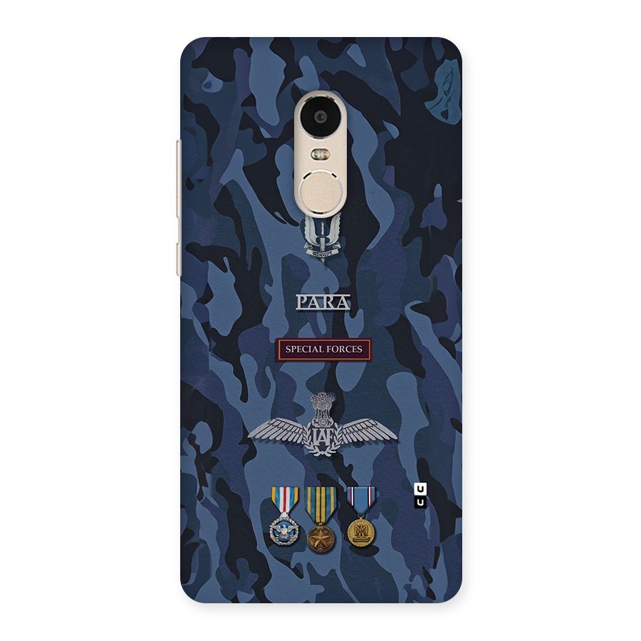 Special Forces Badge Back Case for Redmi Note 4