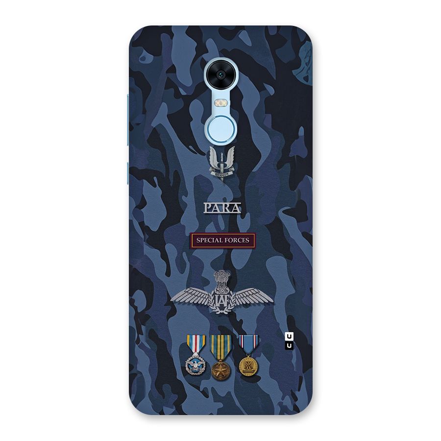 Special Forces Badge Back Case for Redmi Note 5