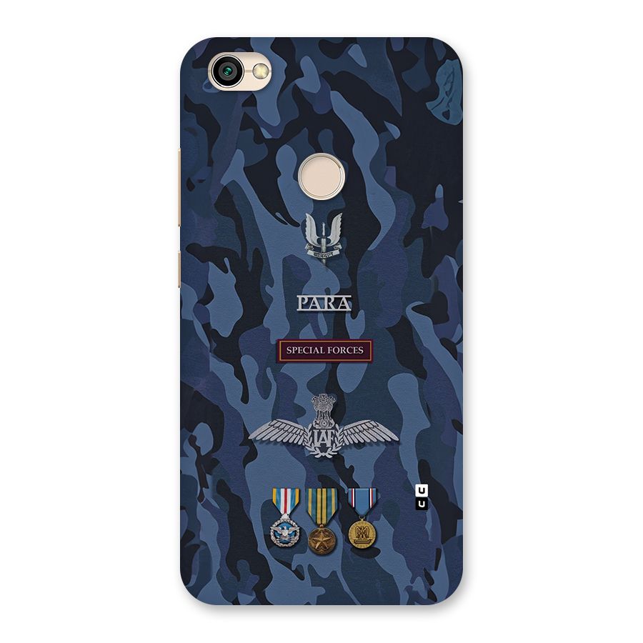 Special Forces Badge Back Case for Redmi Y1 2017