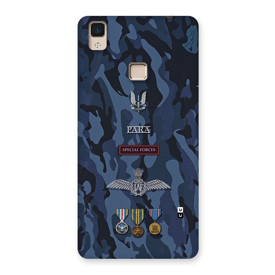 Special Forces Badge Back Case for V3 Max
