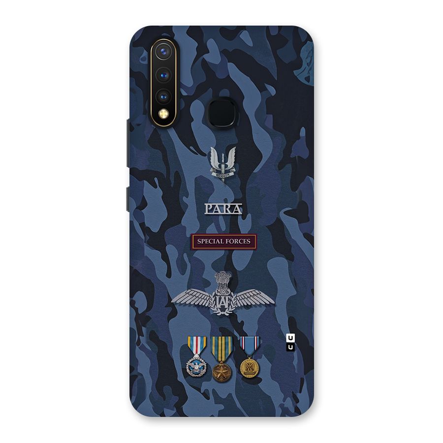Special Forces Badge Back Case for Vivo U20