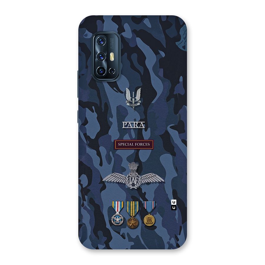Special Forces Badge Back Case for Vivo V17