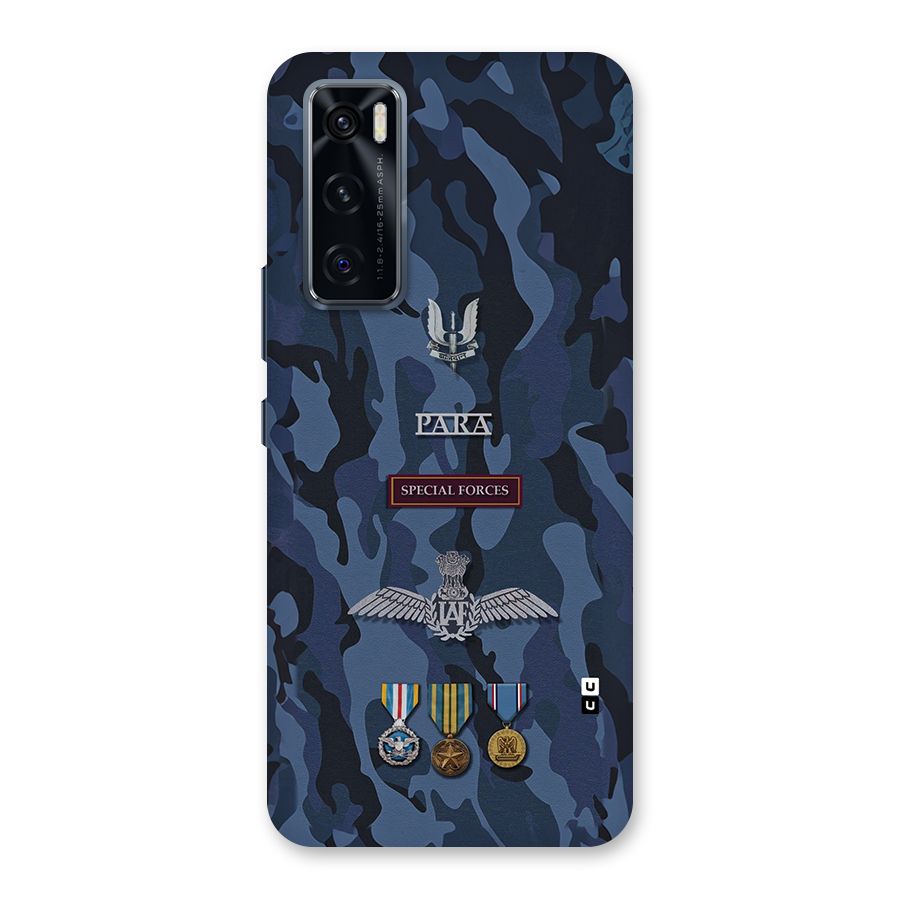 Special Forces Badge Back Case for Vivo V20 SE