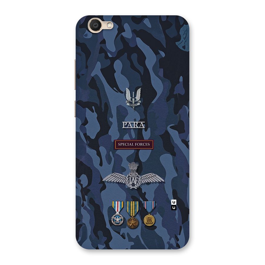 Special Forces Badge Back Case for Vivo V5