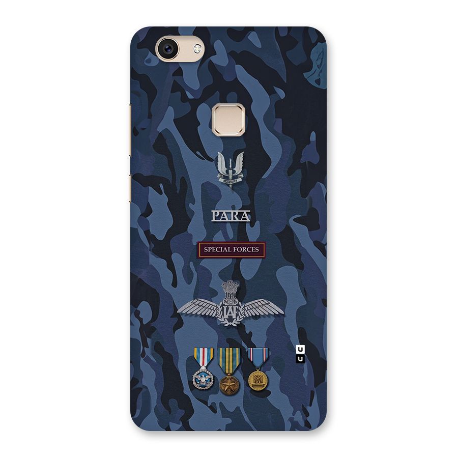 Special Forces Badge Back Case for Vivo V7
