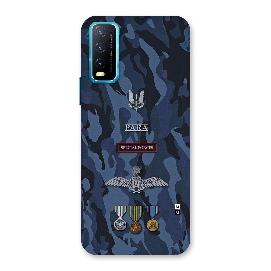 Special Forces Badge Back Case for Vivo Y20G