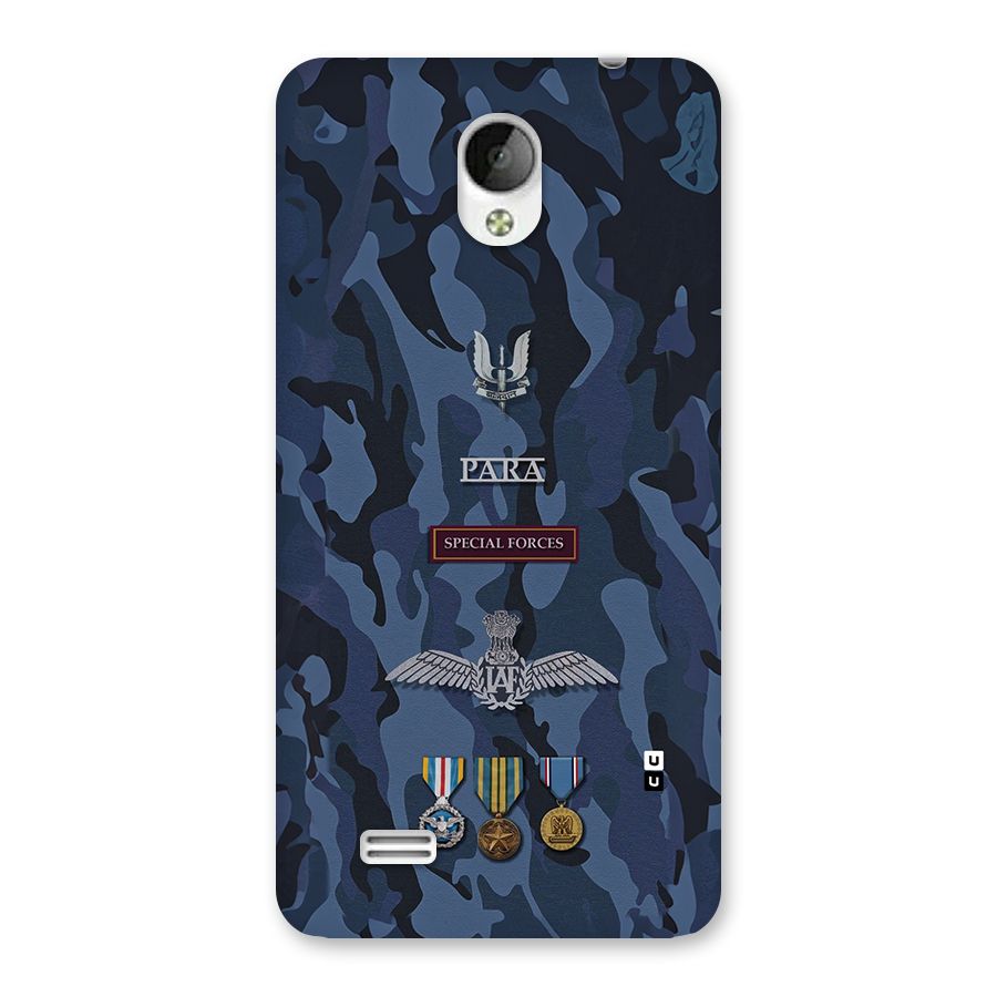 Special Forces Badge Back Case for Vivo Y21