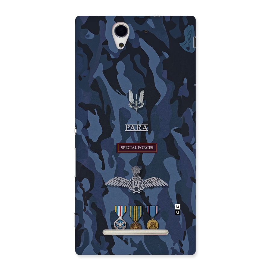 Special Forces Badge Back Case for Xperia C3
