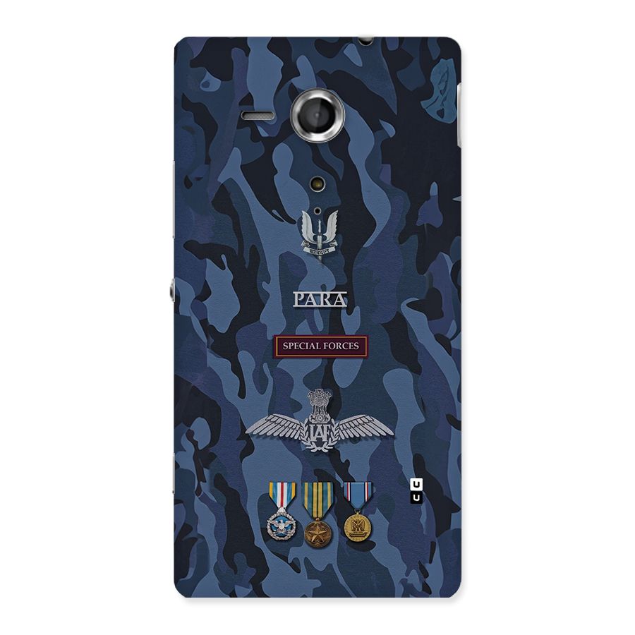 Special Forces Badge Back Case for Xperia Sp