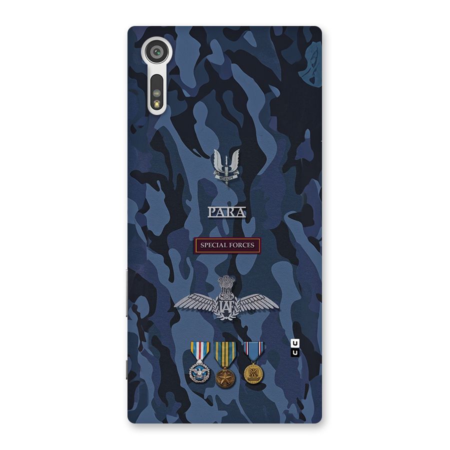 Special Forces Badge Back Case for Xperia XZ