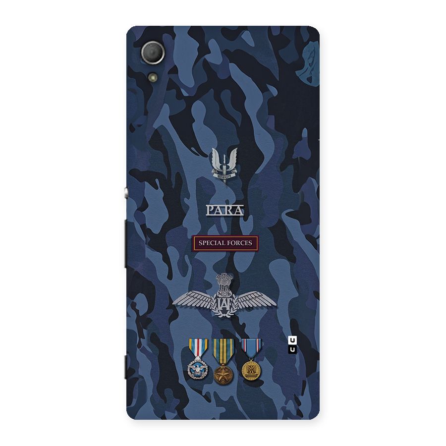 Special Forces Badge Back Case for Xperia Z3 Plus