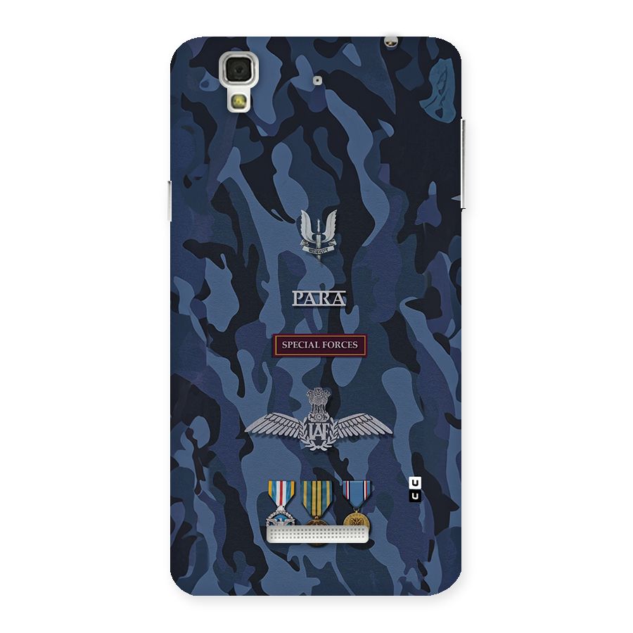 Special Forces Badge Back Case for Yureka