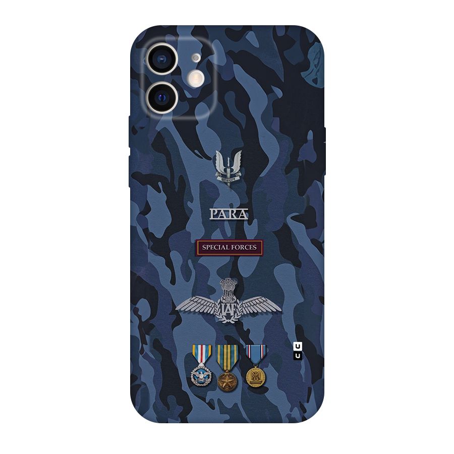 Special Forces Badge Back Case for iPhone 12