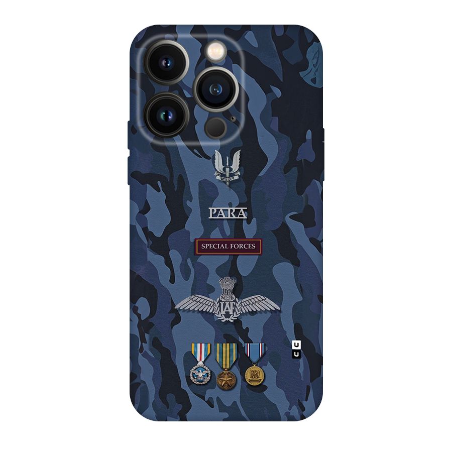 Special Forces Badge Back Case for iPhone 14 Pro