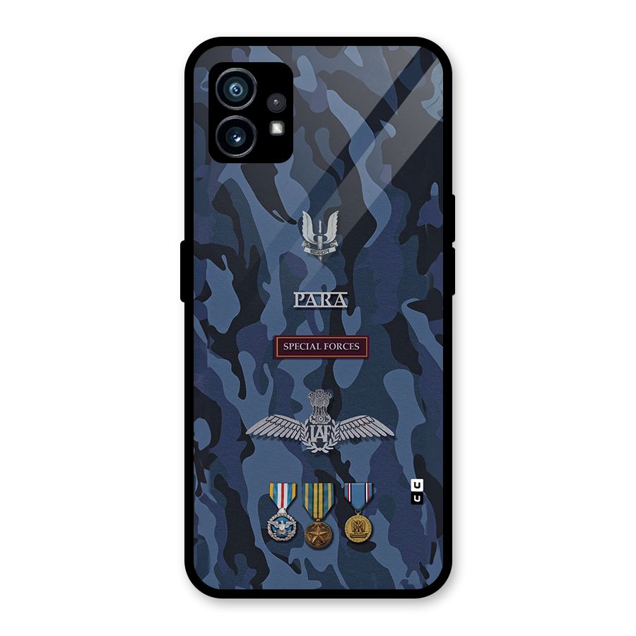 Special Forces Badge Glass Back Case for Nothing Phone 1
