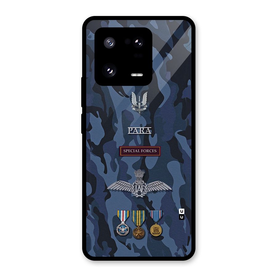 Special Forces Badge Glass Back Case for Xiaomi 13 Pro