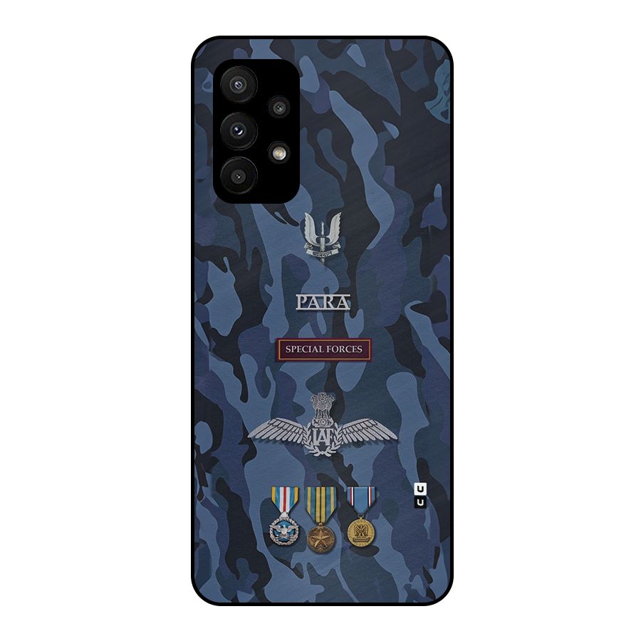 Special Forces Badge Metal Back Case for Galaxy A23