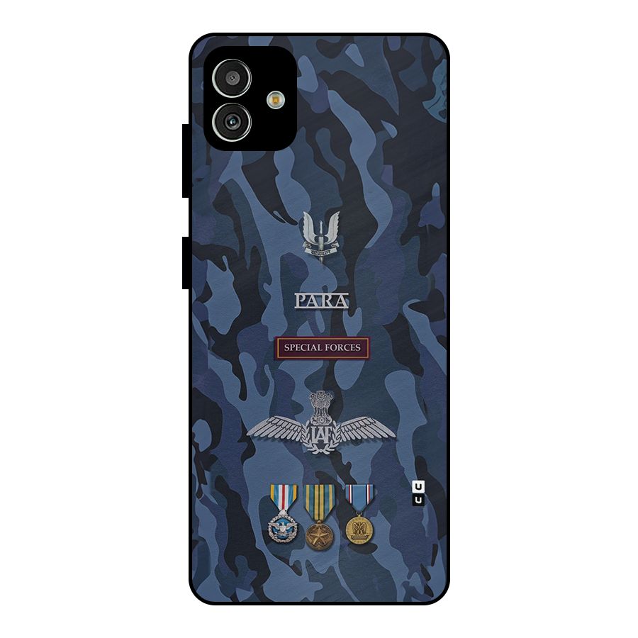 Special Forces Badge Metal Back Case for Galaxy M13 5G