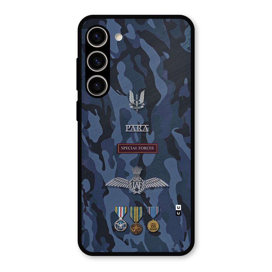 Special Forces Badge Metal Back Case for Galaxy S23 Plus