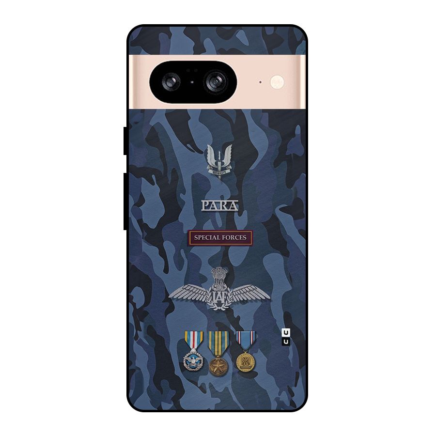 Special Forces Badge Metal Back Case for Google Pixel 8
