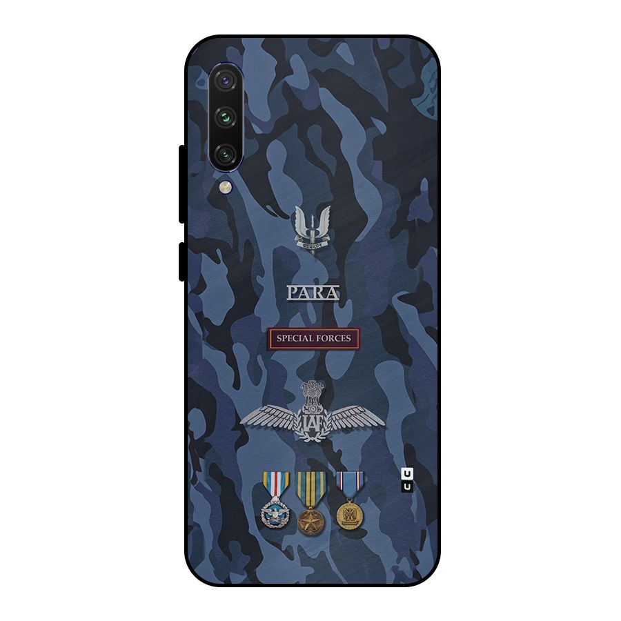 Special Forces Badge Metal Back Case for Mi A3