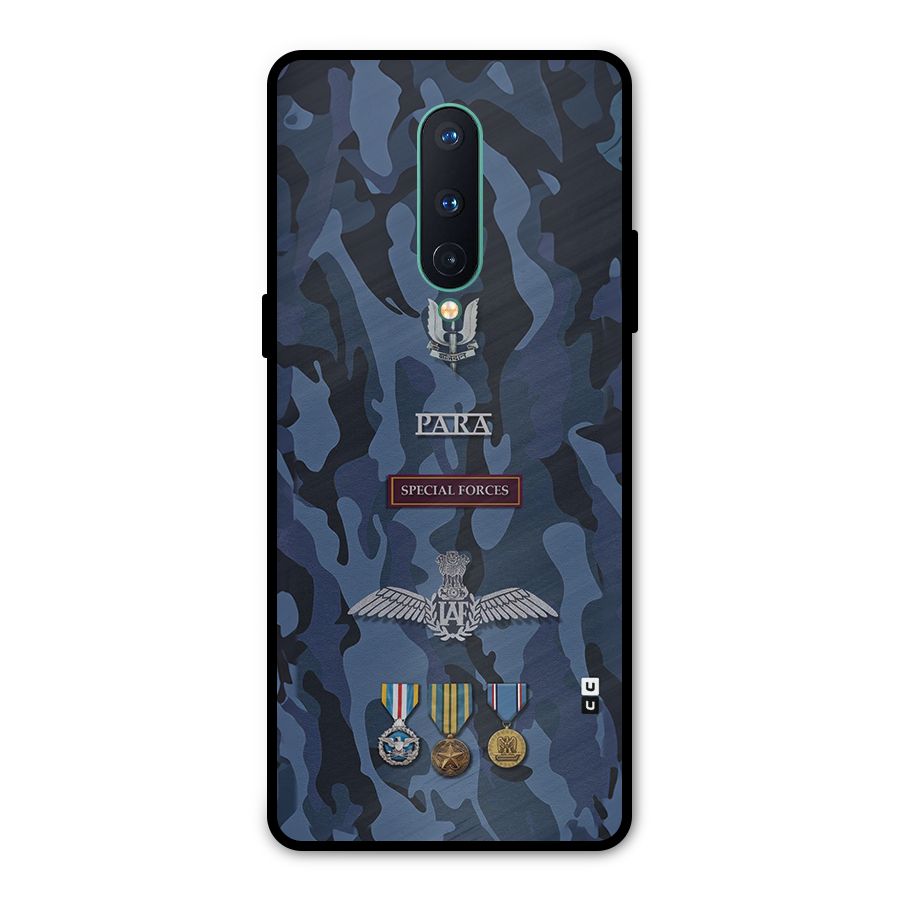 Special Forces Badge Metal Back Case for OnePlus 8