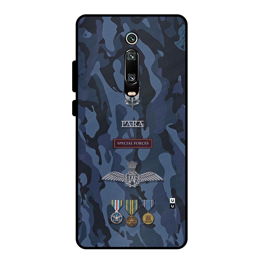 Special Forces Badge Metal Back Case for Redmi K20