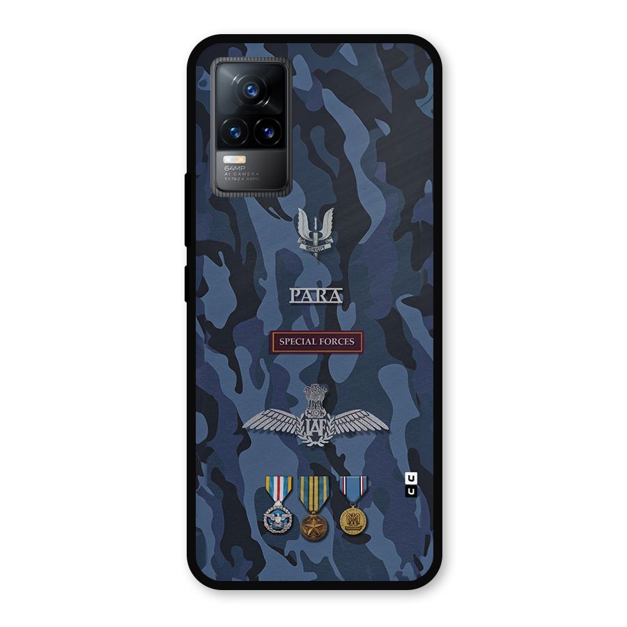 Special Forces Badge Metal Back Case for Vivo Y73