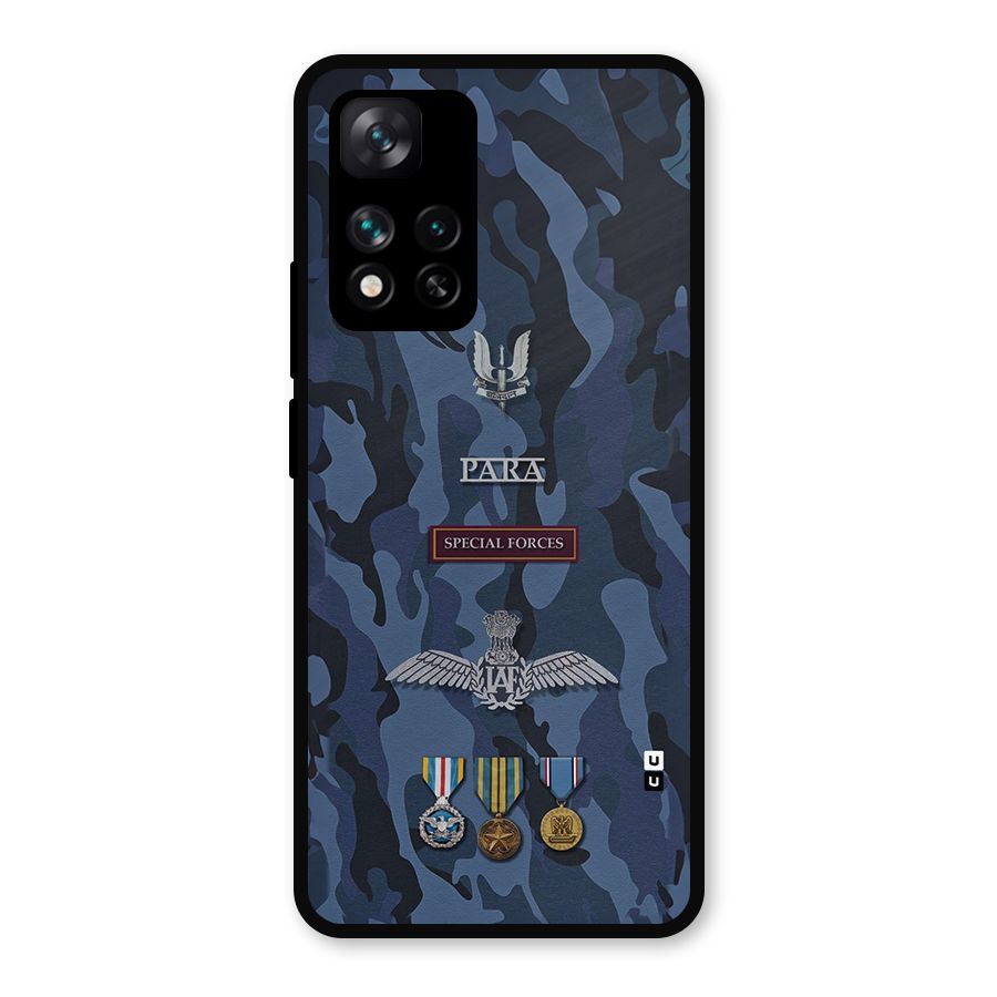 Special Forces Badge Metal Back Case for Xiaomi 11i 5G