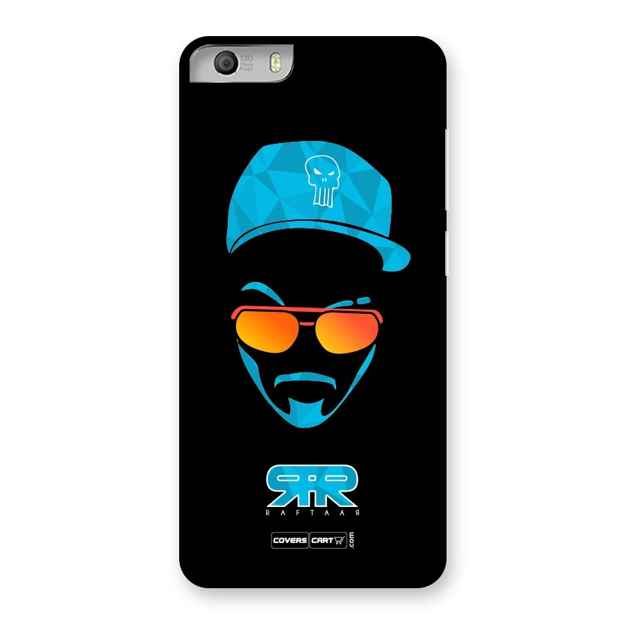 Special Raftaar Edition Blue Back Case for Micromax Canvas Knight 2