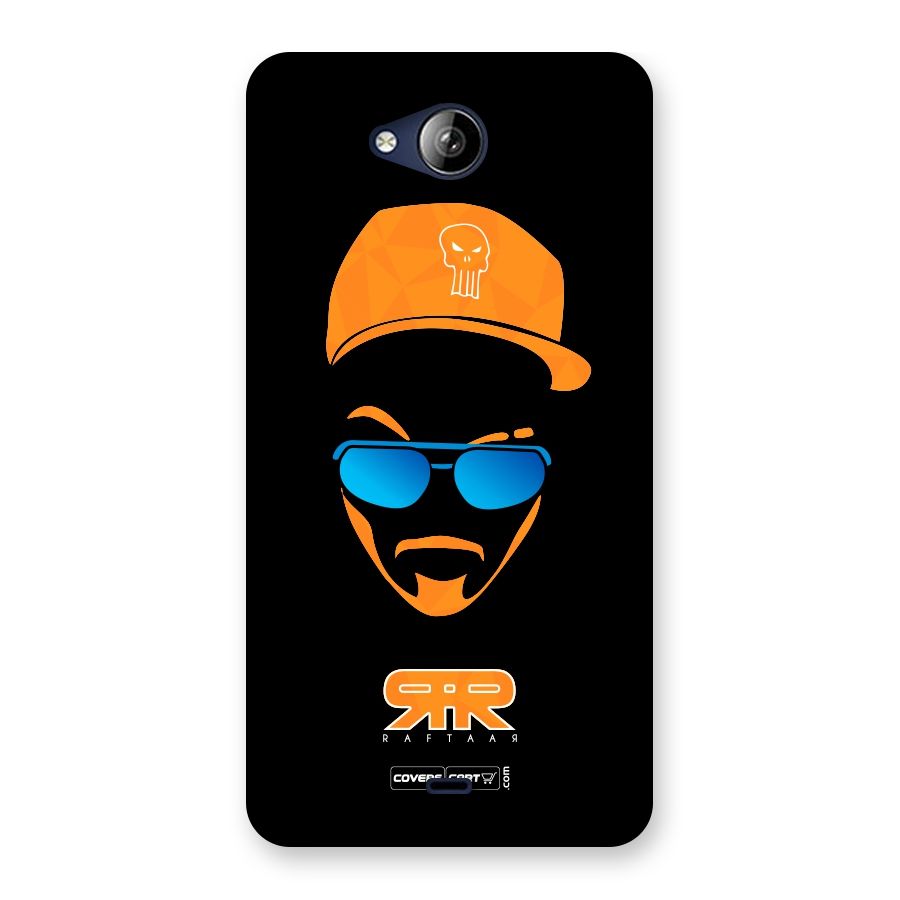Special Raftaar Edition Orange Back Case for Canvas Play Q355