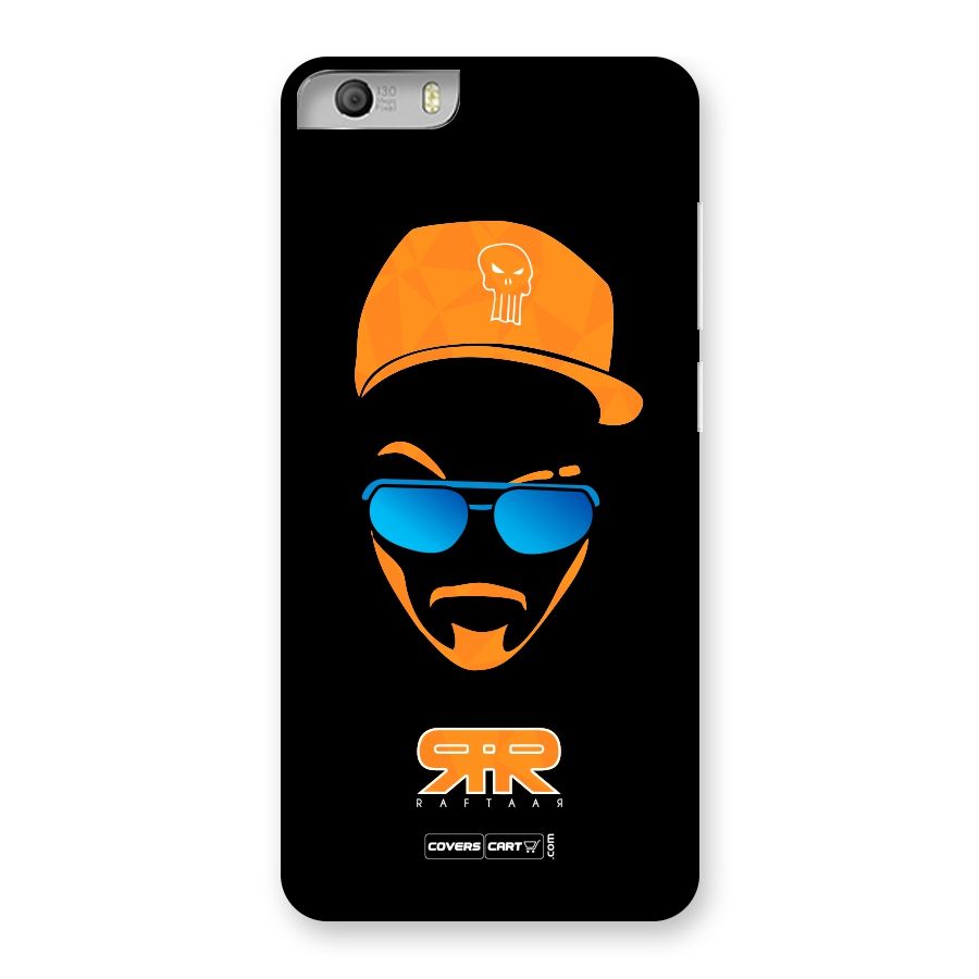 Special Raftaar Edition Orange Back Case for Micromax Canvas Knight 2