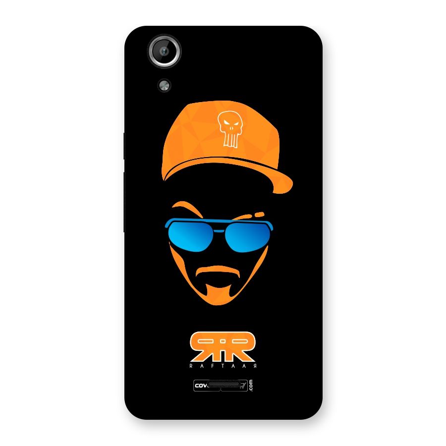 Special Raftaar Edition Orange Back Case for Micromax Canvas Selfie Lens Q345