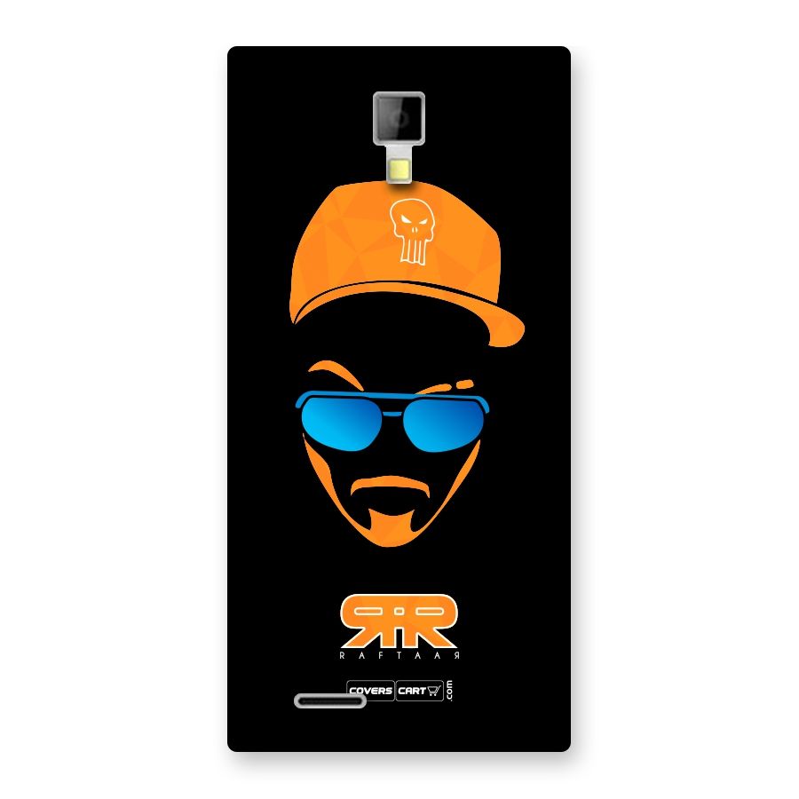 Special Raftaar Edition Orange Back Case for Micromax Canvas Xpress A99