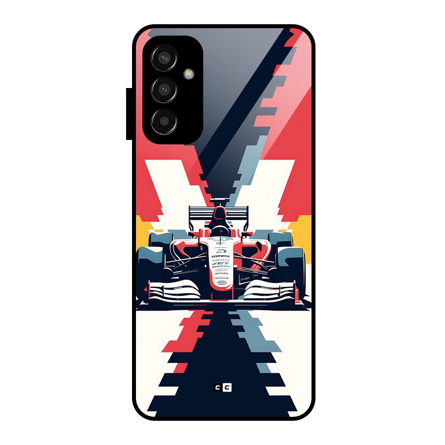 Sports One Glass Back Case for Galaxy F13