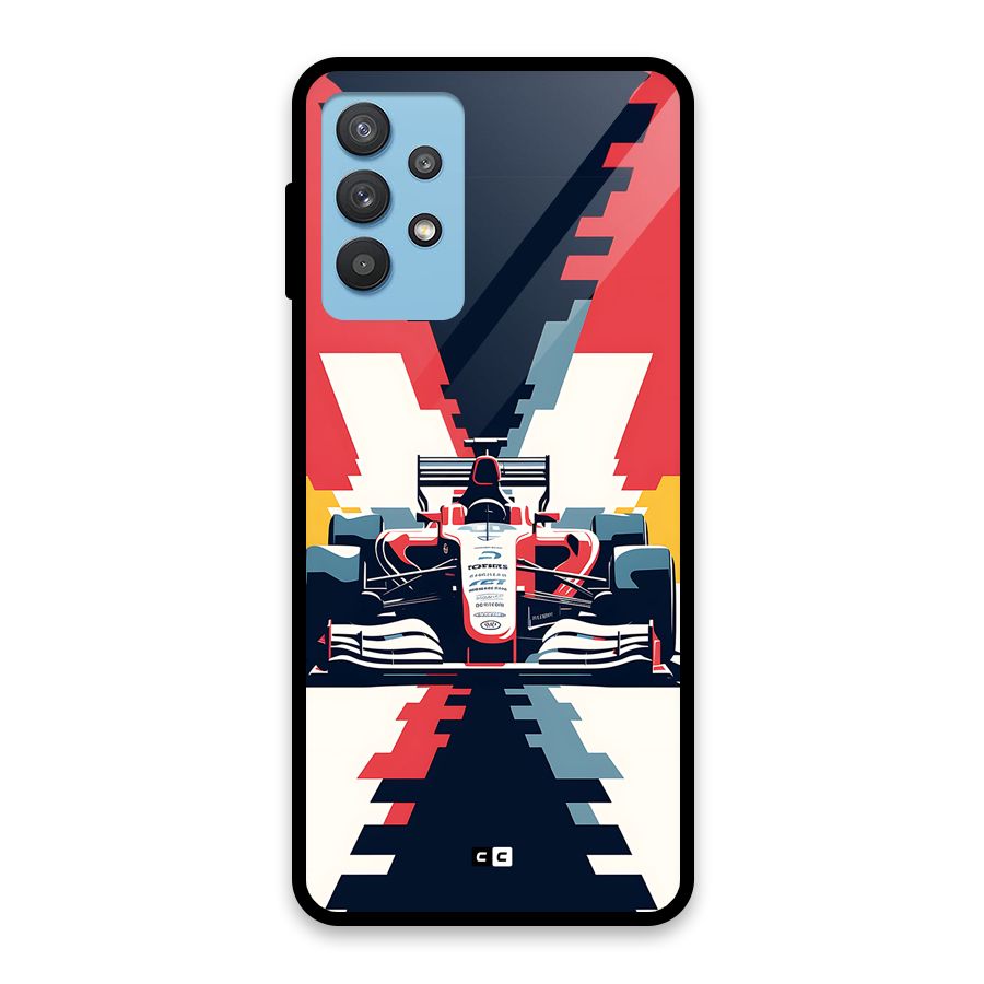 Sports One Glass Back Case for Galaxy M32 5G