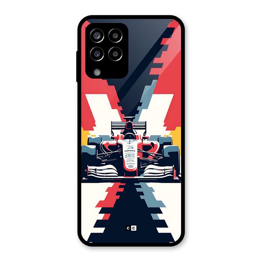 Sports One Glass Back Case for Galaxy M33