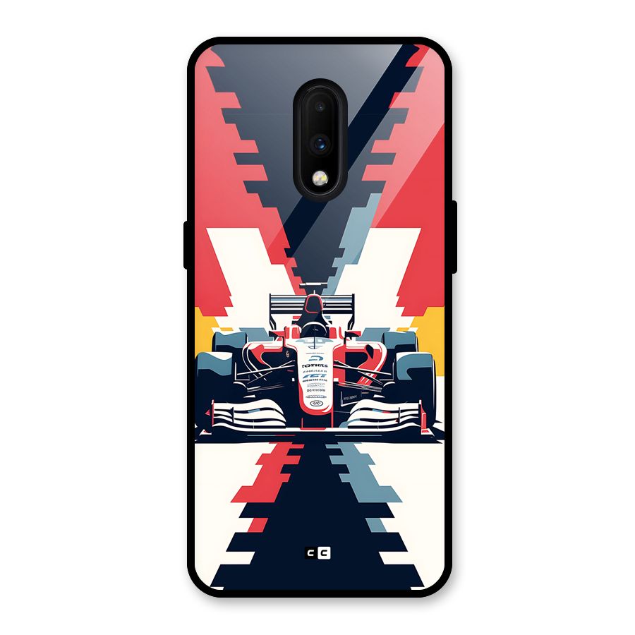 Sports One Glass Back Case for OnePlus 7
