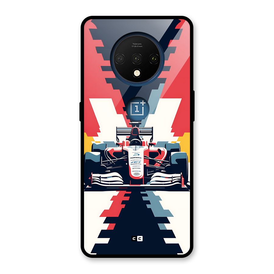 Sports One Glass Back Case for OnePlus 7T