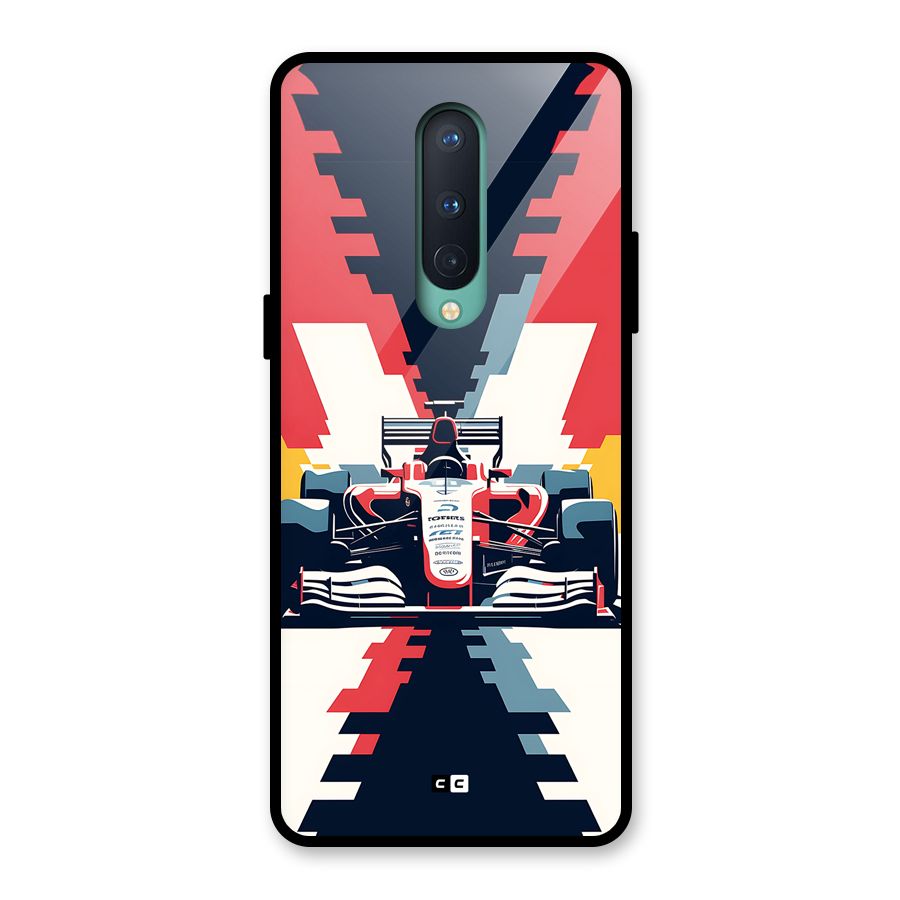 Sports One Glass Back Case for OnePlus 8