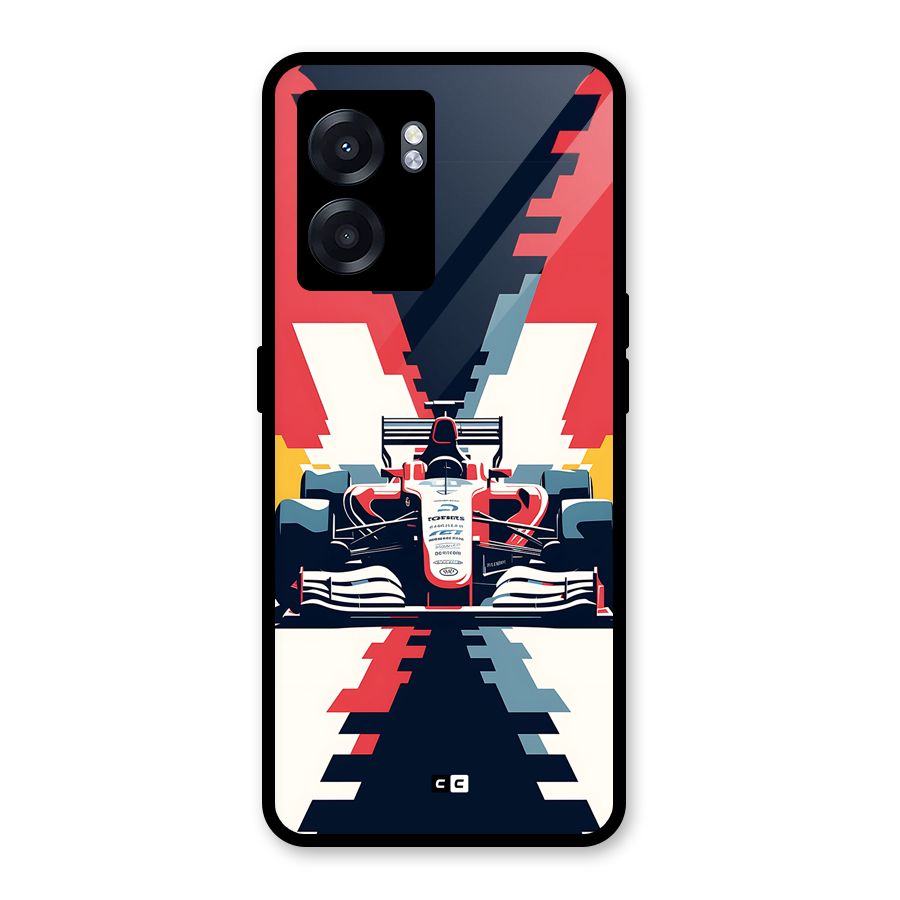 Sports One Glass Back Case for Oppo K10 (5G)