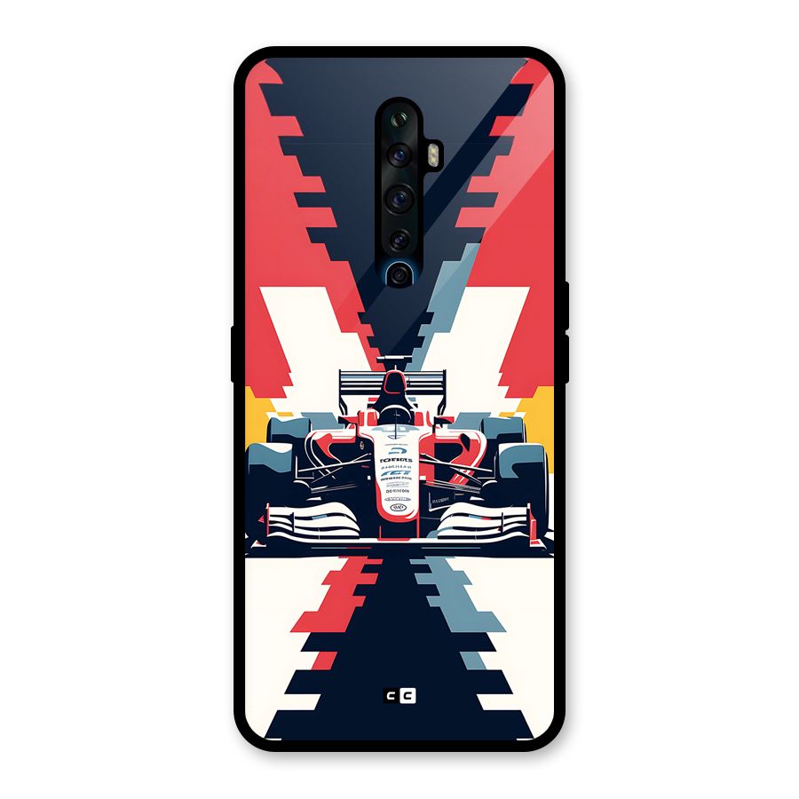 Sports One Glass Back Case for Oppo Reno2 Z
