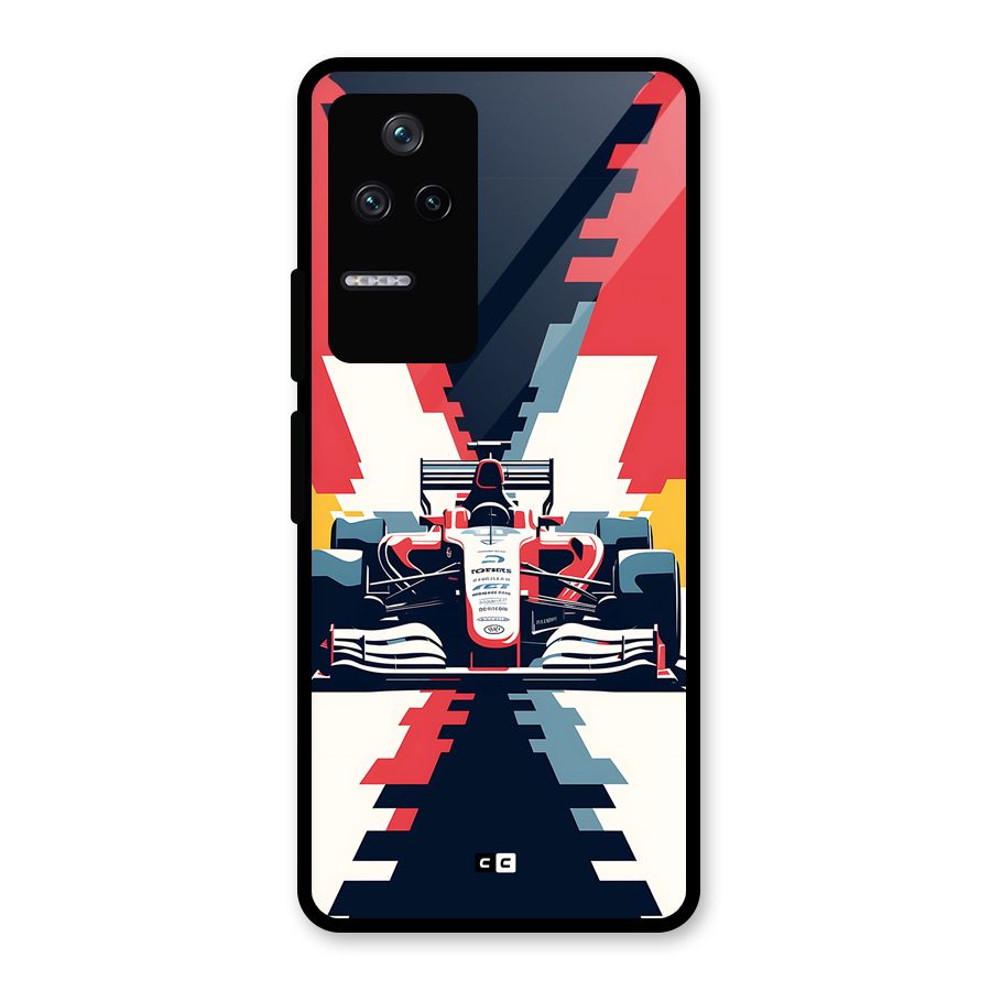 Sports One Glass Back Case for Poco F4 5G