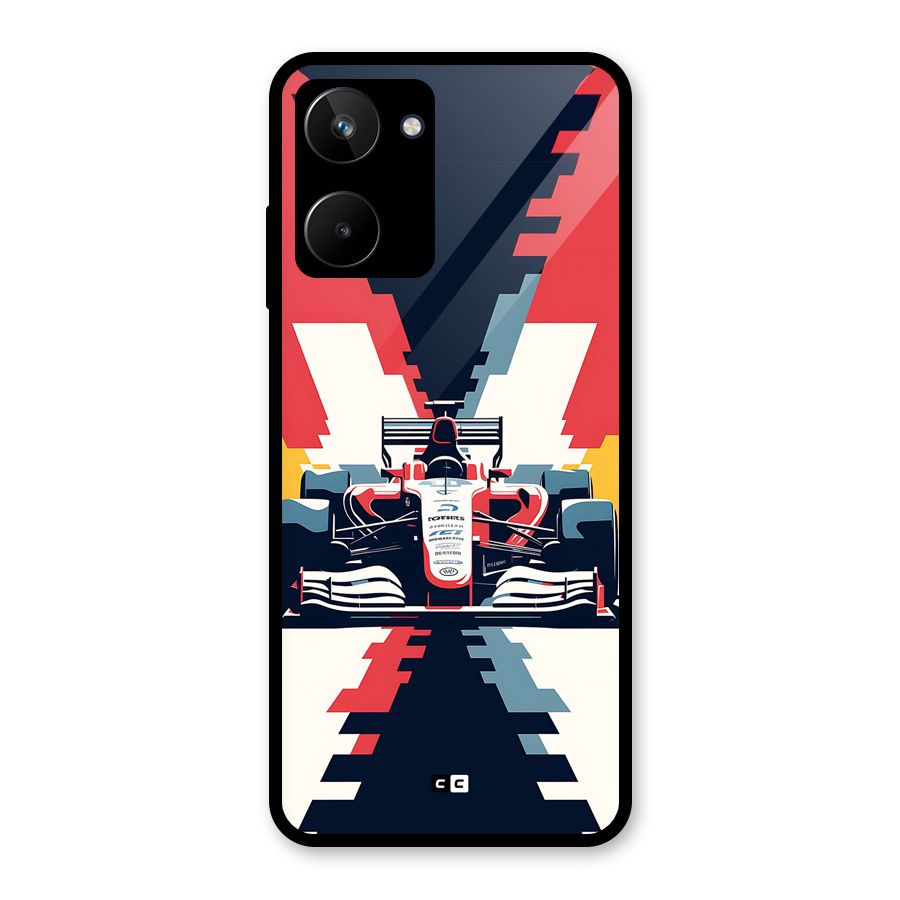 Sports One Glass Back Case for Realme 10