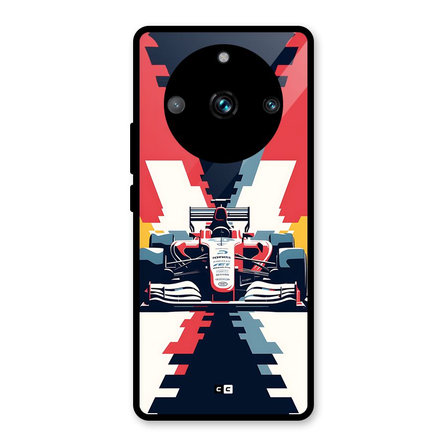Sports One Glass Back Case for Realme 11 Pro Plus