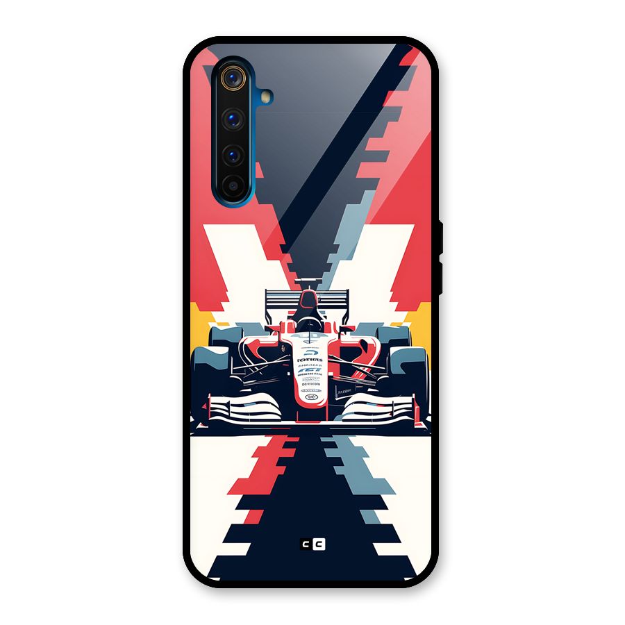 Sports One Glass Back Case for Realme 6 Pro