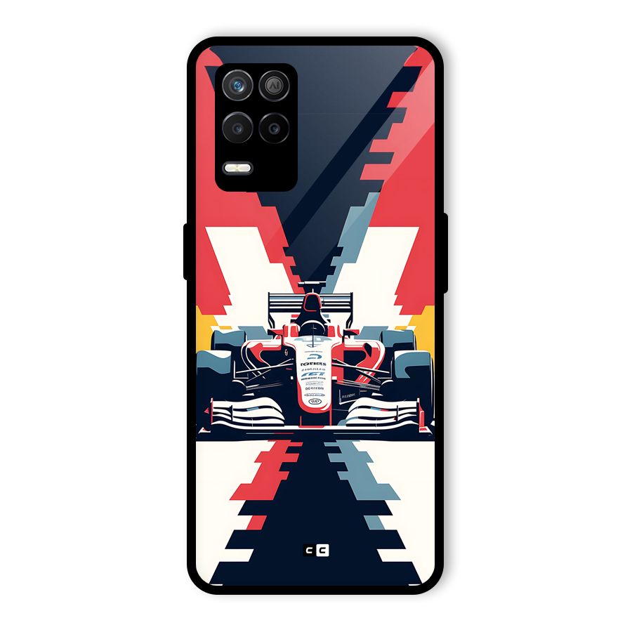 Sports One Glass Back Case for Realme 8 5G