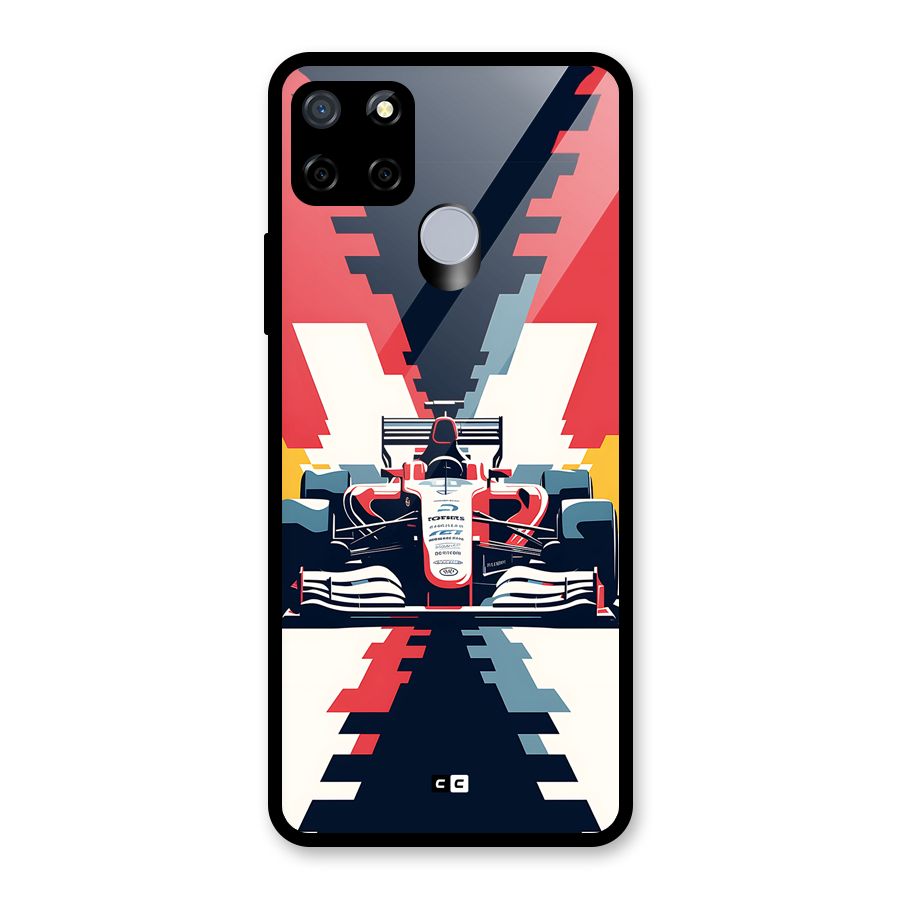 Sports One Glass Back Case for Realme C12