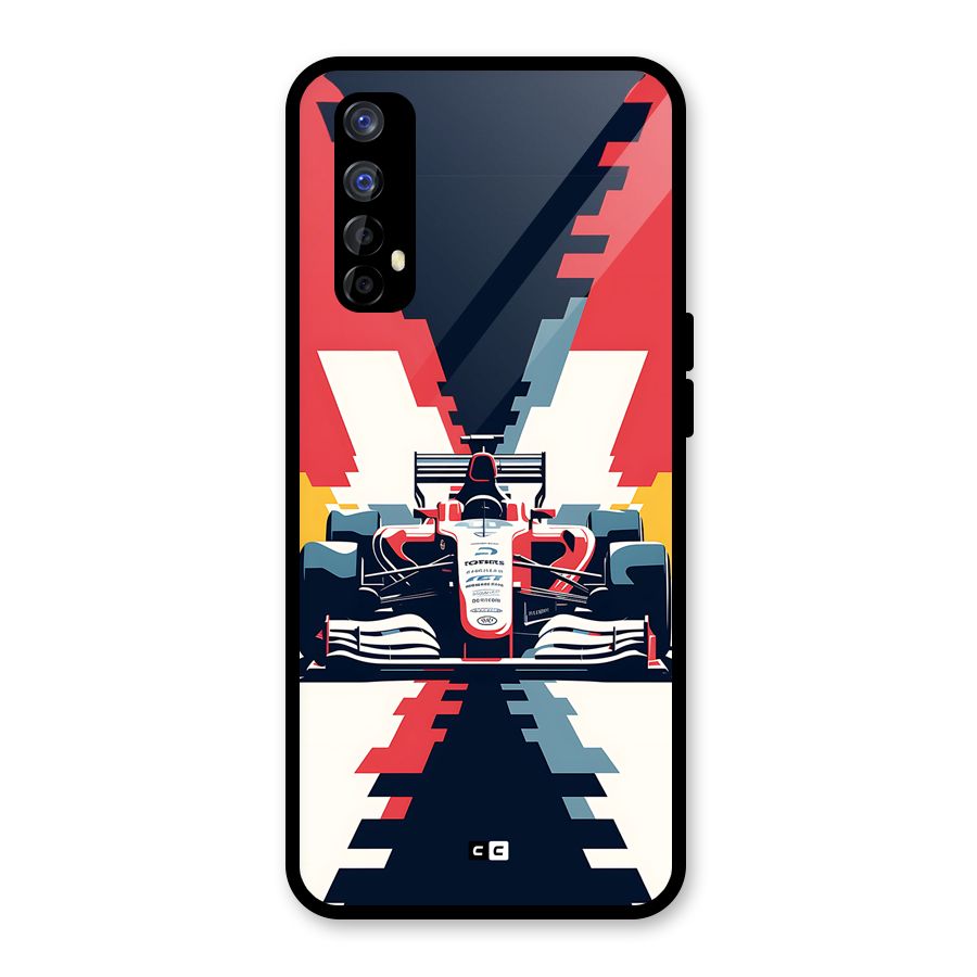 Sports One Glass Back Case for Realme Narzo 20 Pro