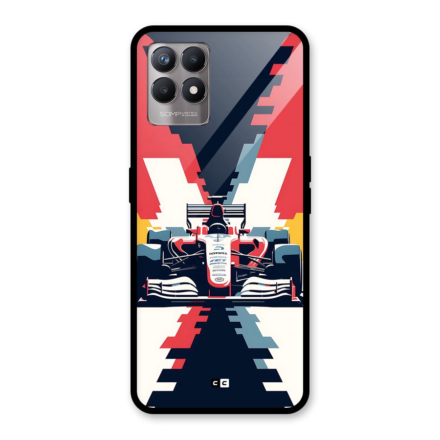 Sports One Glass Back Case for Realme Narzo 50